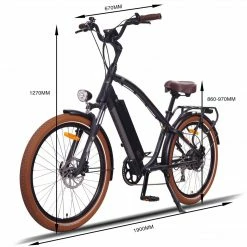 Leon NCM Miami Cruiser Electric Bike Step Over Ebikes