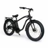Ampd Brothers CHUBBIE FAT TYRE ELECTRIC BEACH CRUISER BIKE Step Over Ebikes