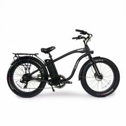 Ampd Brothers CHUBBIE FAT TYRE ELECTRIC BEACH CRUISER BIKE Step Over Ebikes