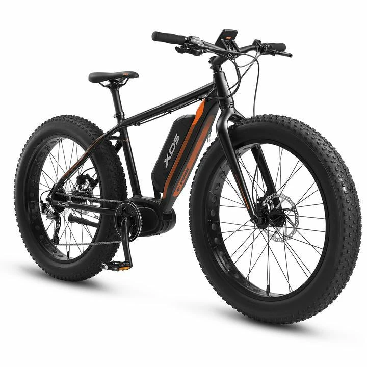 Brand new 😍 Fat Tyres And Cruiser Retro XDS E-Fuse Fat Tyre - Bafang Mid Drive ✔️ 4 Fat Tyres And Cruiser Retro XDS E-Fuse Fat Tyre - Bafang Mid Drive