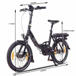Leon NCM Paris MAX Folding E-Bike 36V - Discontinued Folding And Compact Ebikes