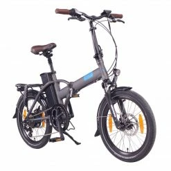 Folding And Compact Ebikes Leon NCM London Folding Electric Bike