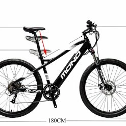 Sunmono E-MONO 27.5 Mountain Ebike Step Over
